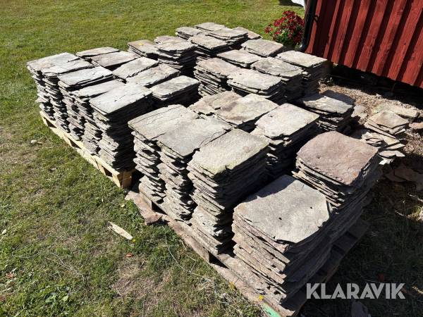 Skifferplattor Glava 37x25-31x40