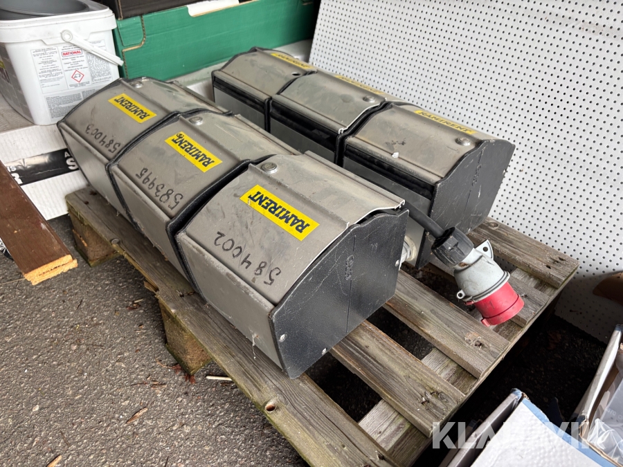 Motorvärmareuttag Garo 6 st