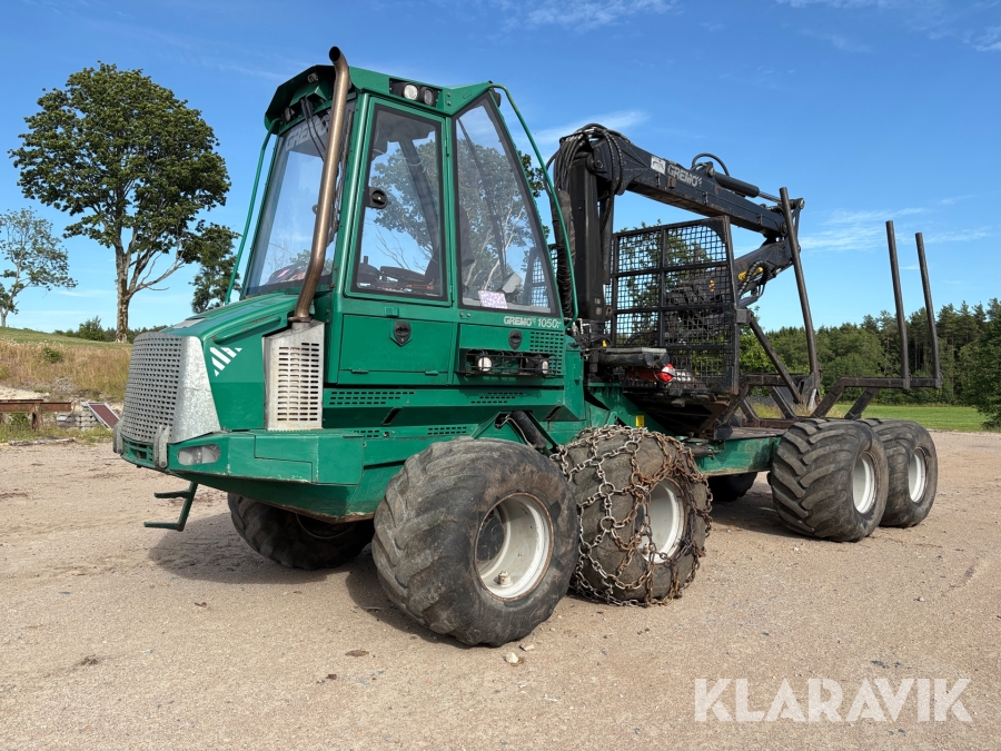 Skotare Gremo 1050F med tillbehör