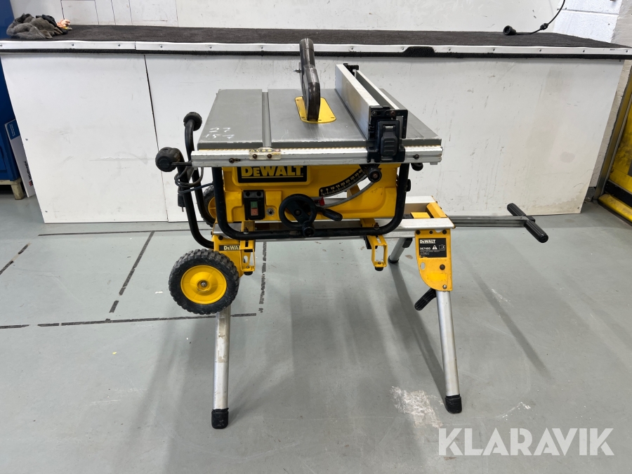 Klyvsåg med sågbänk Dewalt Dw745,De7400xj