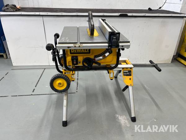 Klyvsåg med sågbänk Dewalt Dw745,De7400xj