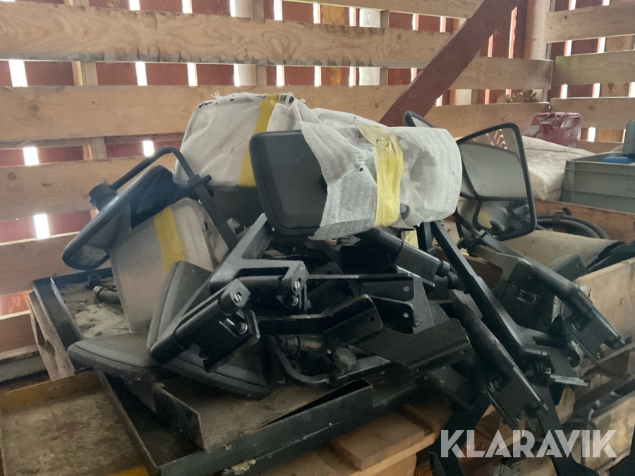 Blandpall John Deere lampor, stegar, med mera