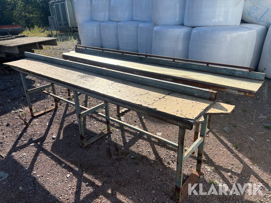 Trädgårdsbord / odlingsbord 0,5x3,5m