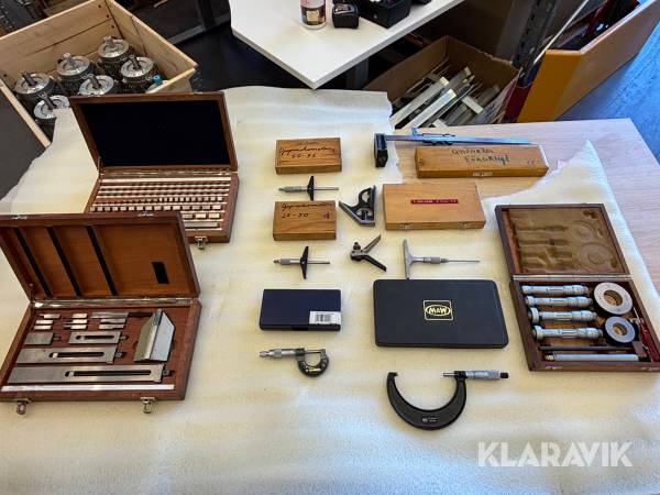 Parti med mätinstrument 