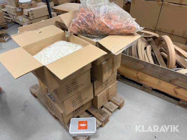 Nivåband Tebo Easy Level 8000 st med tillhörande verktyg