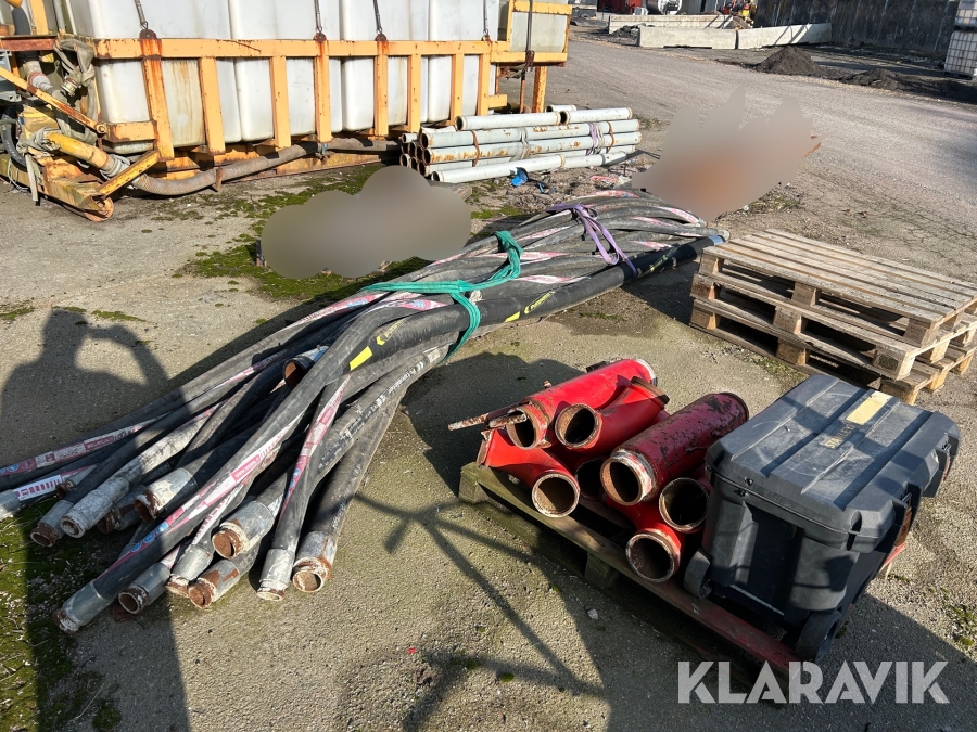 Betongpumpsslangar & rör