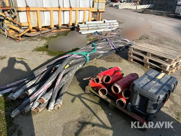 Betongpumpsslangar & rör