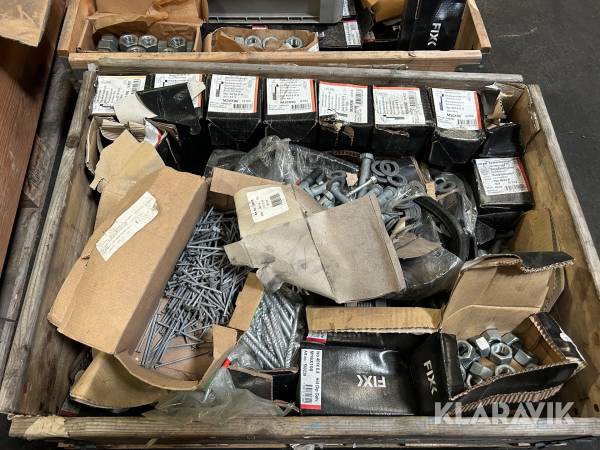 Bultar, brickor, muttrar mm Fixx