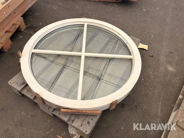 Runt fönster Oden fönster 1082-1082 med spröjs 1st