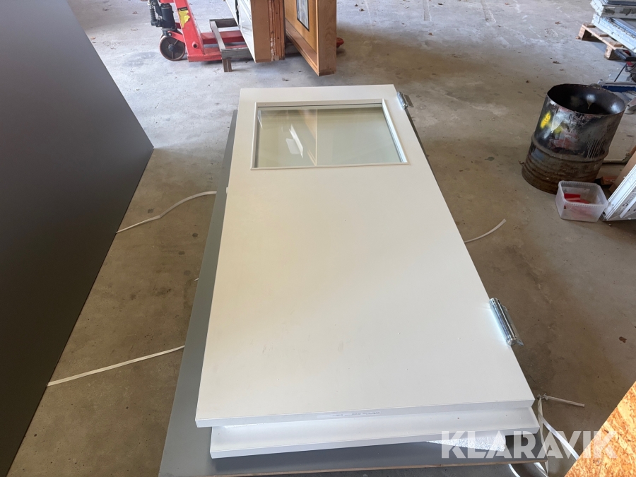 Pendeldörrar 2 st för våtrum Swdedoor 9 x 22