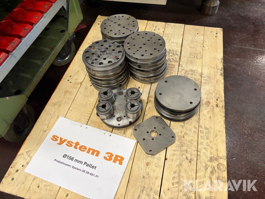 CNC paletter 3R-681.51 18 st