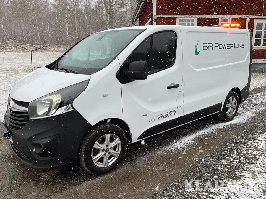 Transportbil Opel Vivaro 2.9t 1.6 CDTI Manuell