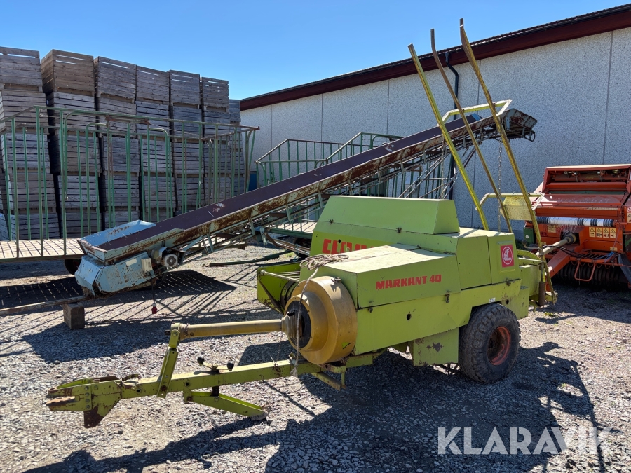 Småbalspress Claas Markant 40