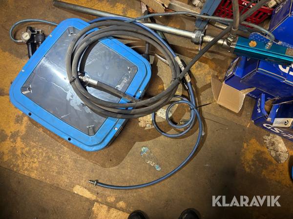Oljevinda med pump Orion och munstycke