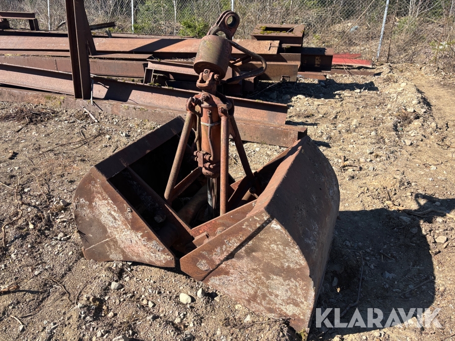 Gripskopa / materialskopa med rotator