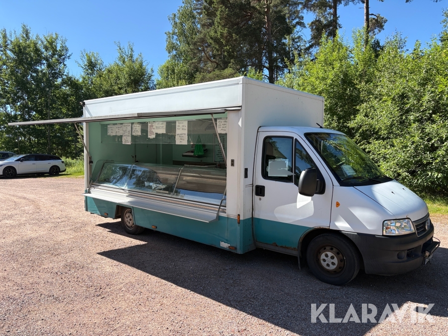 Försäljningsbil/fiskbil Fiat Ducato