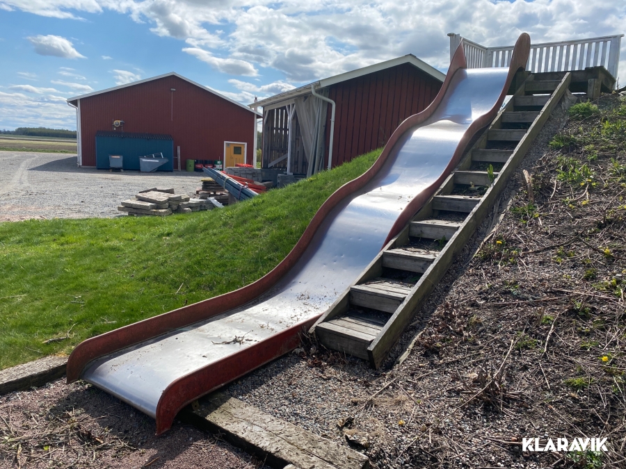 Lekplats utrustning rutschkana  