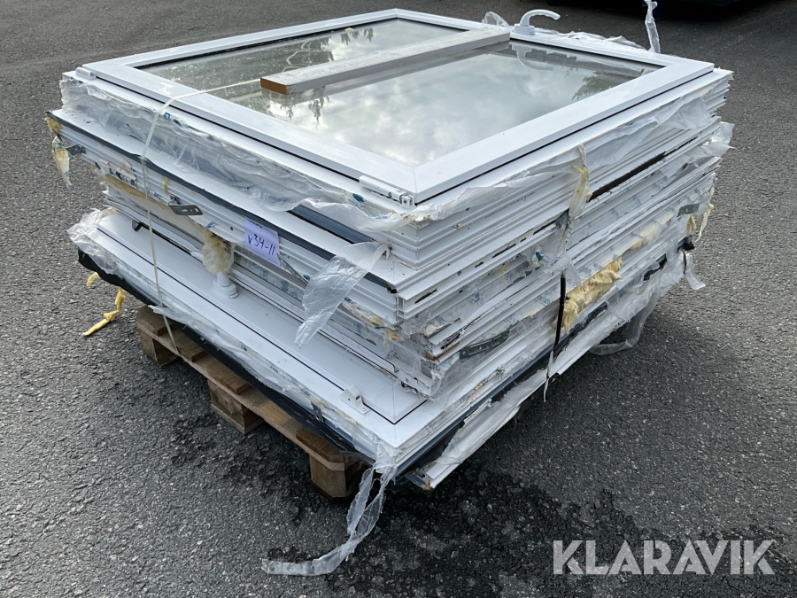 Plastfönster 6st