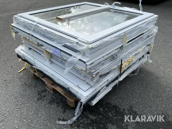 Plastfönster 6st