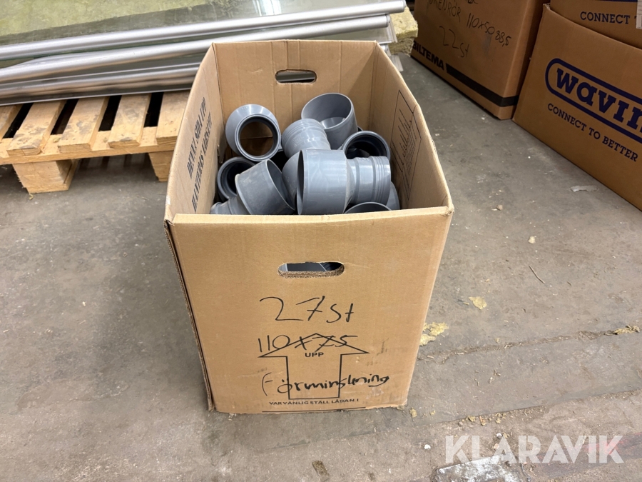 Avloppsrör/ Förminskning Wavin