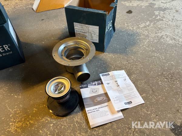 Rostfri brunn Blücher BM 210.200.075 LV