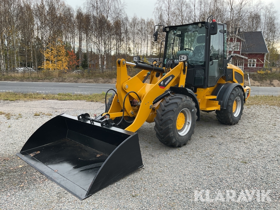 Hjullastare Heracles H580 med redskap