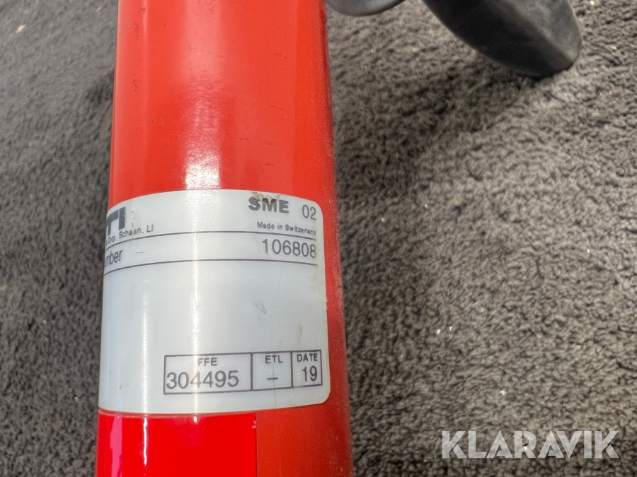 Förlängare till skruvautomat Hilti Sme02, Svalöv, Klaravik a