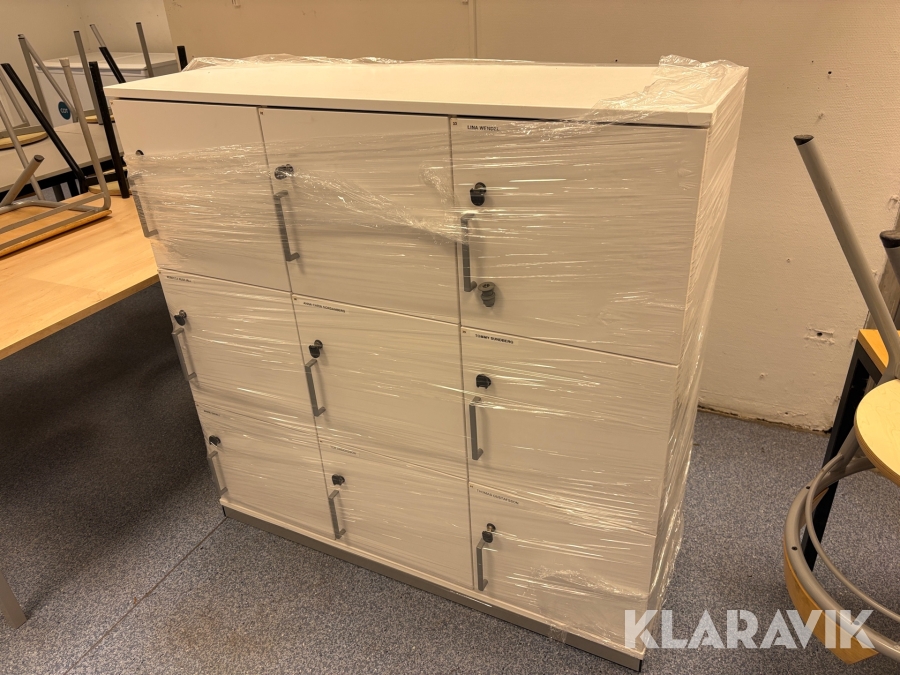 Förvaringsskåp med nycklar 2st