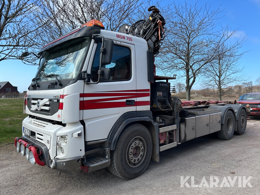 Lastväxlare Volvo FMX med kran