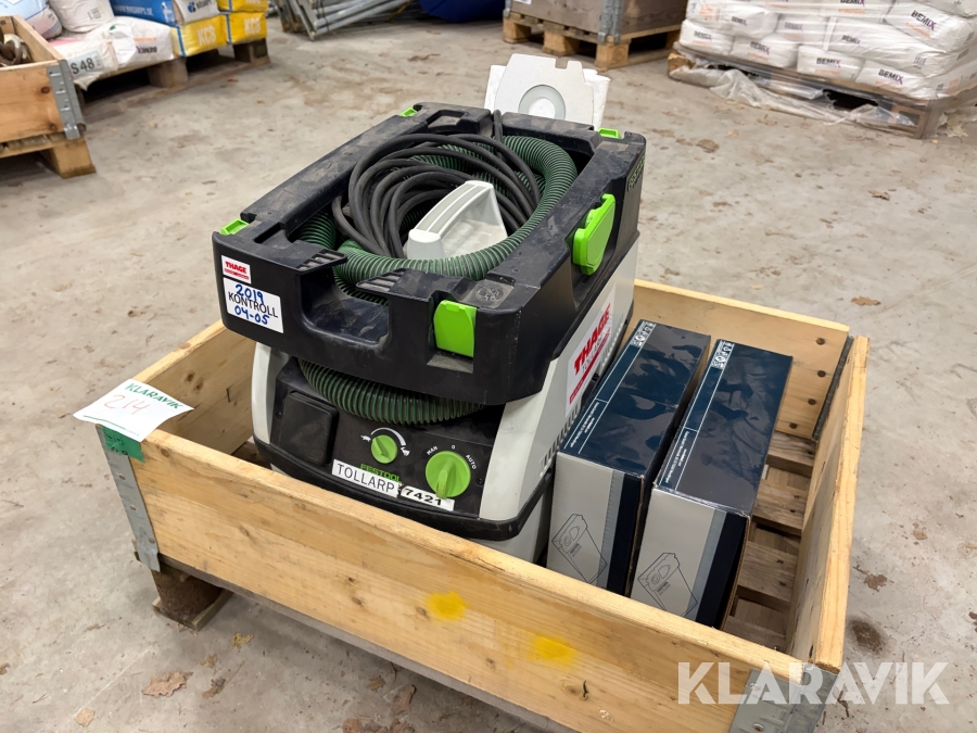 Byggdammsugare Festool CTL MIDI