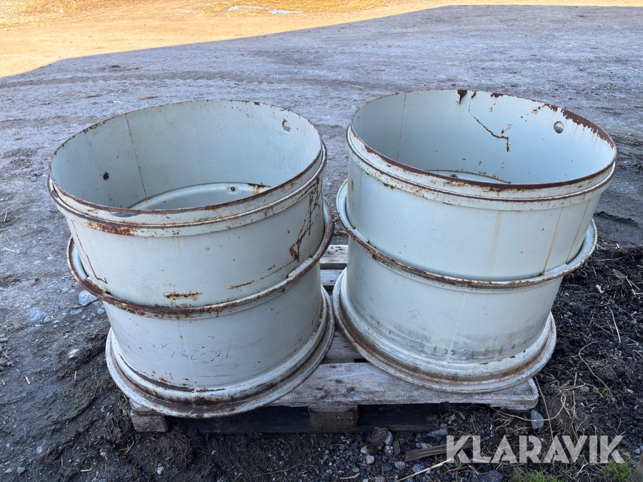 Fälgar traktor 4 st