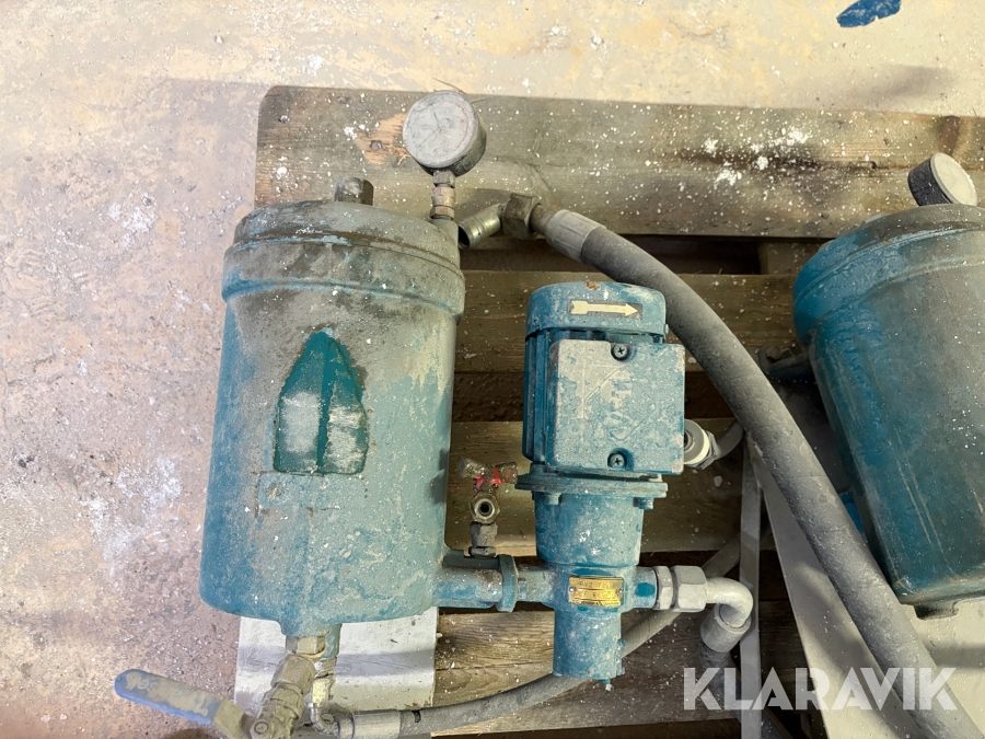Oljerening CJC filter med pump 3 st