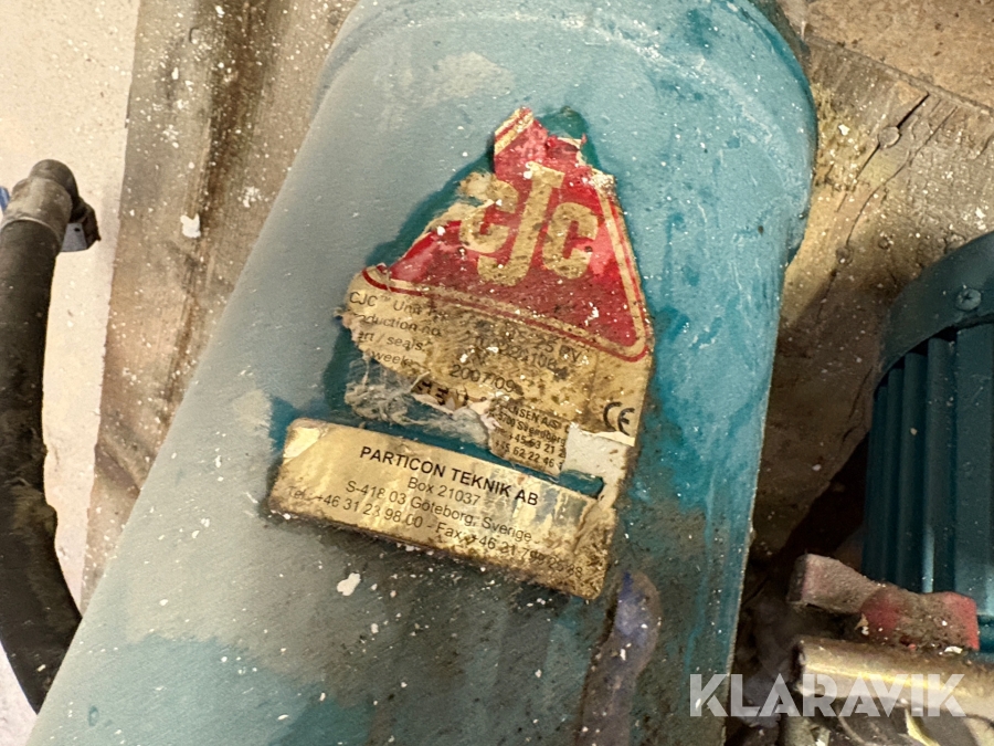 Oljerening CJC filter med pump 3 st