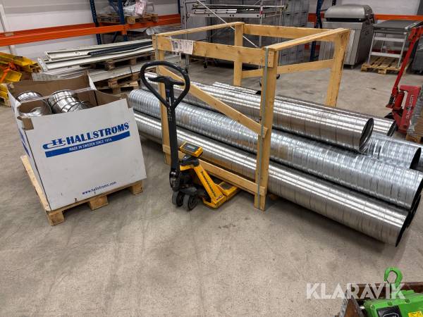 Ventilationsrör och böjar