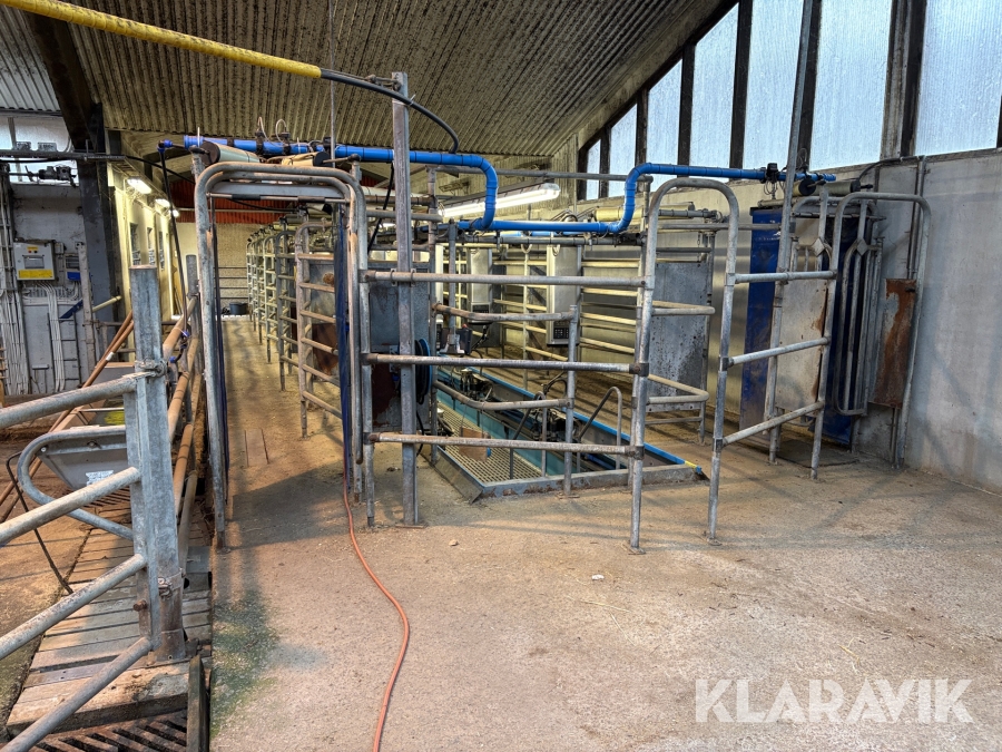 Mjölkgrop Alfa Laval DeLaval 12 platser