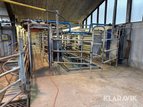 Mjölkgrop Alfa Laval DeLaval 12 platser