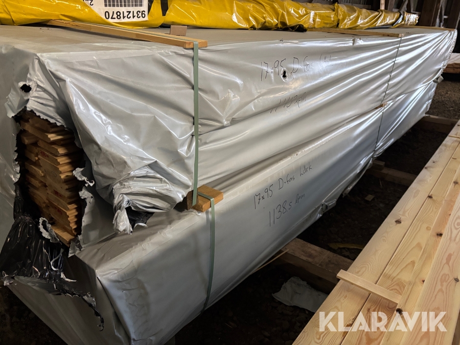 D-fas Lärk Horndals Virkesoutlet 17x95x4500 254st 1143LM