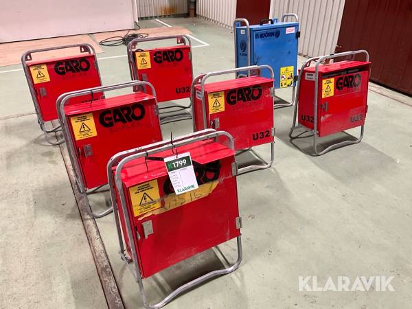 Elcentraler 7st Garo, El-Björn U32