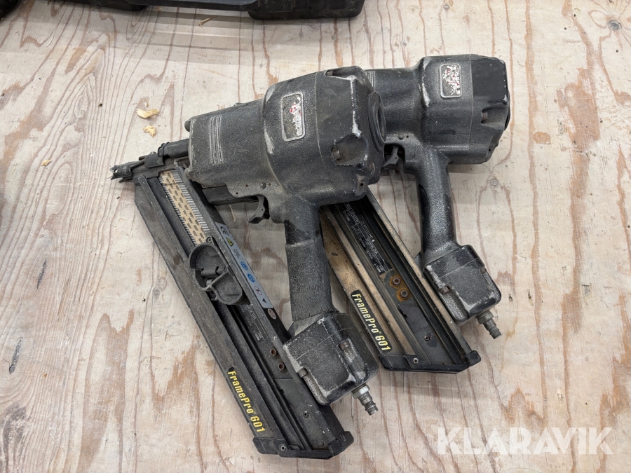 Tryckluftsdriven stomspikpistol Senco FramePro 601. 2st