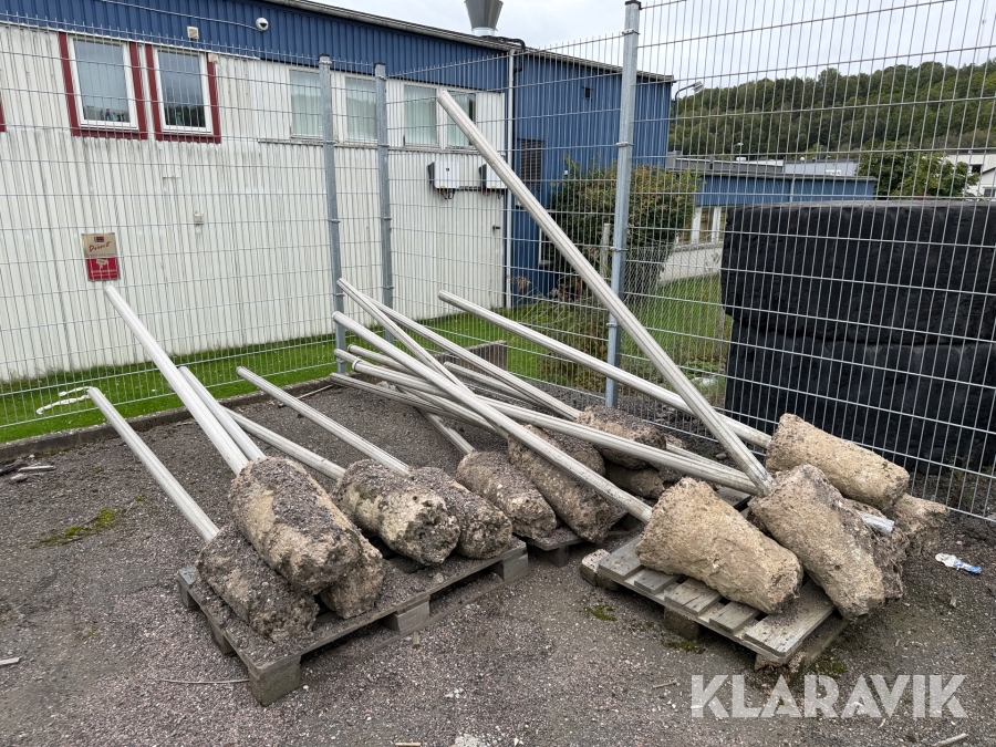 Stolpfundament ca 15 st