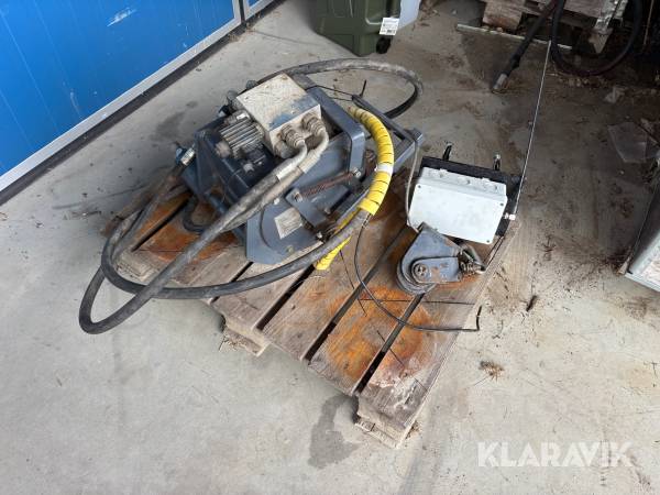 Hydraulisk vinsch AS Fors mw 53-1,5-R med fjärr