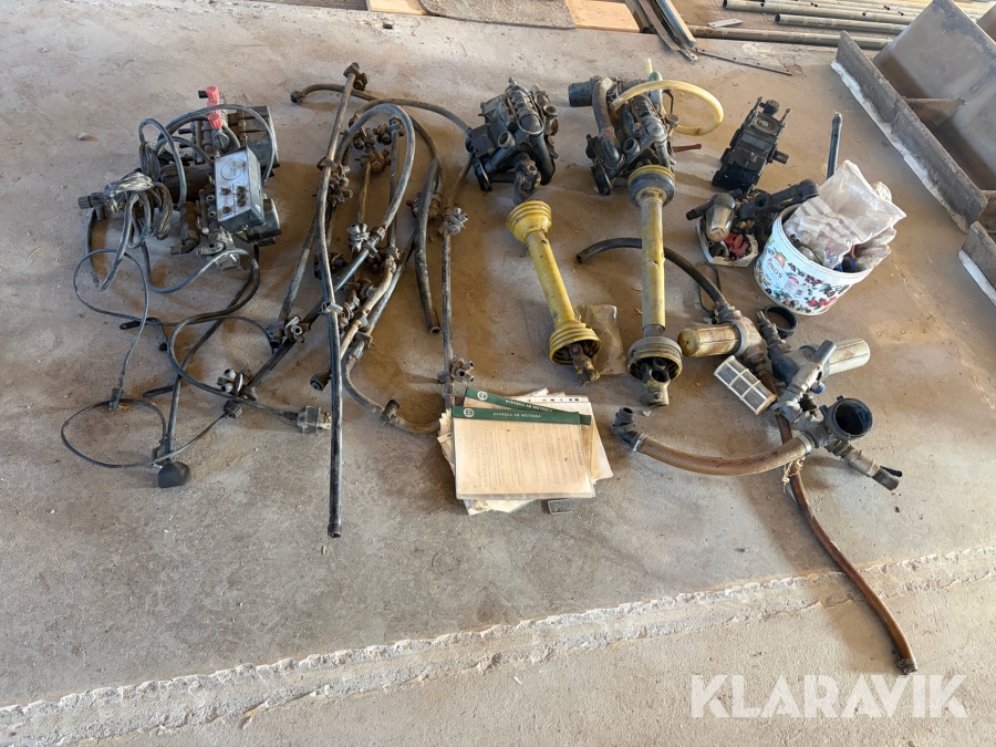 Pumpar samt reservdelar till Moteska