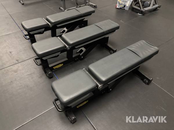 Gymutrustning TechnoGym ADJUSTABLE BENCH PURE STRENGTH 3st