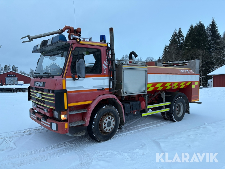 Brandbil Scania 93M 280