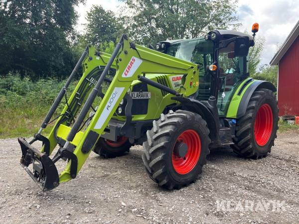 Traktor Claas Arion 420 med frontlastare