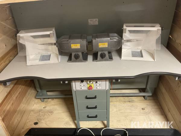 Guldsmedsbänk Ferrari / F.O.V. med dubbla polermotorer