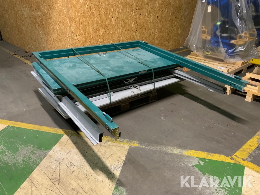 Ståldörr dubbel. Ståldörrgruppen och Daloc brandklass A60