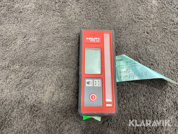 Lasermottagare Hilti PRA 20