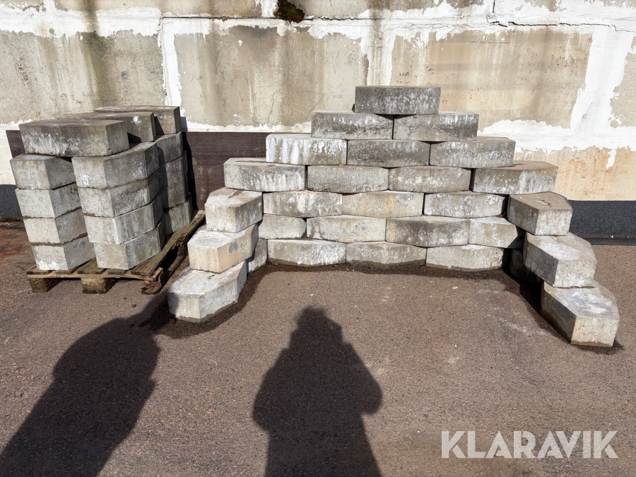 Betong Sten 442 st Listorps Cementgjuteri