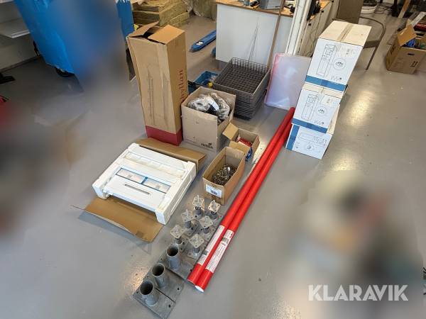 Parti Garderobsinredning och köksutrustning